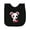 AB-Black, variant on Inktastic Goth Bunny Newborn Bib