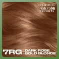 thumbnail image 6 of Clairol Natural Instincts Demi-Permanent Hair Color Creme, 7RG Dark Rose Gold Blonde, Hair Dye, 1 Application, 6 of 12
