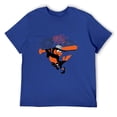 thumbnail image 3 of Mlbba Baseball Team Balti-more Orioles Balti-more Maryland Unisex T-shirt Adults Fashion Breathable Shorts Sleeves Crew Neck Shirts Light Sportshirts, 3 of 4