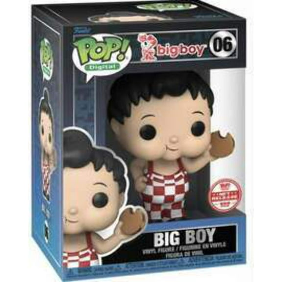 Funko Pop! Digital Big Boy Vinyl Figure #06 Grail WAX Redemption LE999