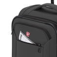 thumbnail image 6 of SWISSGEAR Stride 3-Piece Expandable Spinner Luggage Set, Dark Gray, with 8 Wheels and Built-in TSA Lock, 6 of 25