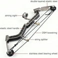 thumbnail image 5 of Professional Compound Bow Set for Adults Beginners - 10 Inch Slider Bow with 10 Arrows & Target for Outdoor Training, Backyard Archery Practice, Competition - 10lbs Draw Weight, Ambidextrous., 5 of 6