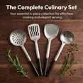 thumbnail image 2 of Unique Bargains Heat Resistant Cooking Utensils Kitchen Spatula Set Silver 4Pcs, 2 of 5