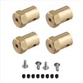 thumbnail image 3 of 4PCS 5mm to 12mm Brass Hub Hex Adapter for B14 B16 C14 C24 MN, 3 of 9