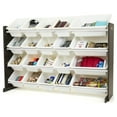 Humble Crew Espresso Extra Large Toy Storage Organizer with 20 Storage