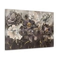thumbnail image 5 of Oil Painting With Flower Rose & Leaves Flower Canvas Wall Art for Home Decor Ready-to-Hang, 5 of 18