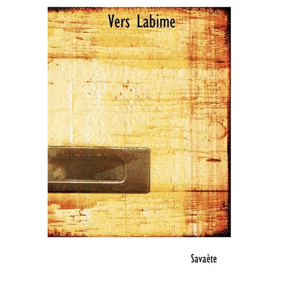 Vers Labime (Hardcover)