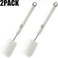 thumbnail image 2 of 2PCS Replaceable Sponge Head Cleaning Brush Cleaner with Plastic Long Handle, Soft Dishwashing Foam Cleaning Brushes for Cups Mugs Kettles Wine Glasses and Baby Bottles, 2 of 5