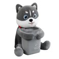 thumbnail image 1 of Caja de pañuelos de felpa suave para coche, caja de almacenamiento para reposabrazos de coche, cubo de basura, accesorios interiores Fornido Cola bote de basura, 1 of 8
