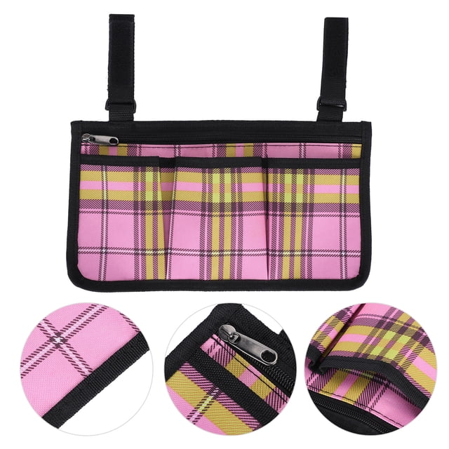 Bolsa Para Silla De Ruedas, Organizador Ligero Para Silla De Ruedas, Bolsillo Para Silla De Ruedas, Para Almacenar Teléfonos Móviles, Pociones, Bocadillos, Carteras EOTVIA No