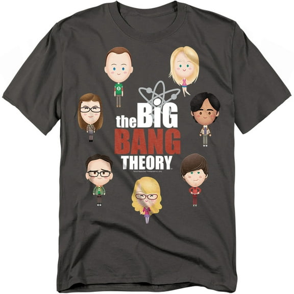 Big Bang Theory T-Shirt Emojis Unisex Graphic Tee For Men & Women