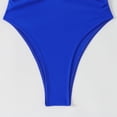 thumbnail image 5 of Ladies Swimsuits, Womens Swimsuits, One Piece Bathing Suit, Women One Piece Swimsuits, Tummy Control Swimsuits for Women One Piece Bathing Suit Push Up Slimming Swimwear, Blue M, 5 of 7