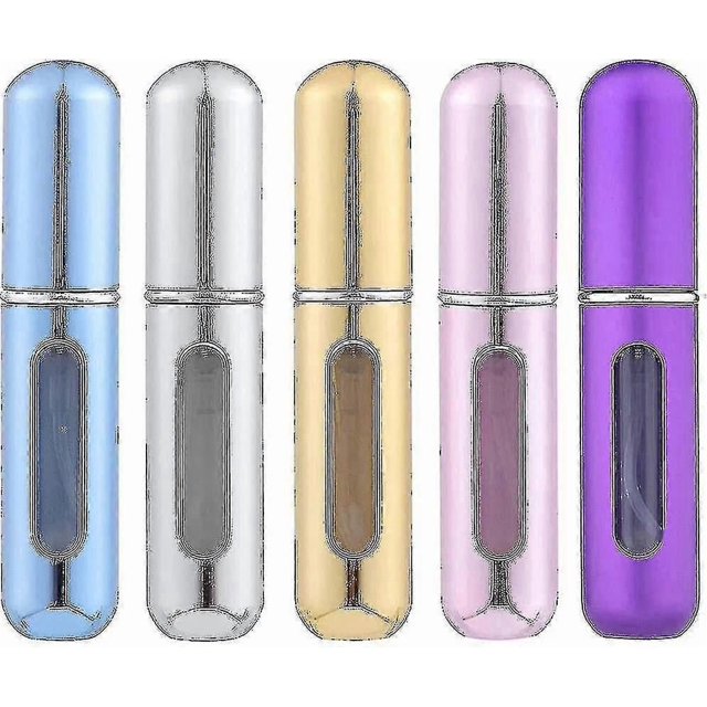 5 Pcs Perfume Atomizer Refillable, Mini Portable Spray Bottle, Perfume Atomizer
