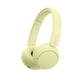 thumbnail image 2 of Sony Audífonos inalámbricos WH-CH520 color amarillo, 2 of 5