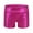 Hot Pink, variant on Girls Dance Shorts Modern Performance Trunks Summer Training Gold Printed Athletic Bottoms For Kids