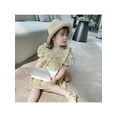 thumbnail image 6 of Fashion Summer Girl Sweet Floral Dress Cotton Dresses Girls Casual Short Sleeve Dresses 2-8 Years, 6 of 8
