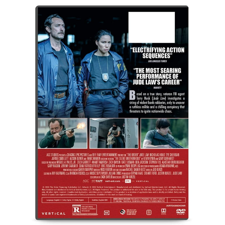 The Order (DVD), Vertical Entertainment, Action/ Adventure