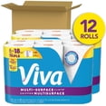 thumbnail image 3 of Viva Multi-Surface Cloth Paper Towels, 12 Triple Rolls, 3 of 11
