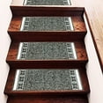 thumbnail image 3 of Gloria Non slip Emily Design Animal Friendly Anti Skid Rubber Back Stain Resistant Stair Rug, Stair mat, Stair Treads, Carpet for Stairs - (Set of 7), 3 of 6