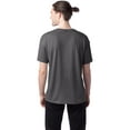 thumbnail image 2 of Hanes TAGLESS Men`s T-Shirt - Best-Seller, L, Smoke Gray, 2 of 3