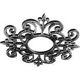 thumbnail image 2 of 38"OD x 12 3/8"ID x 1"P Dijon Architectural Grade PVC Pierced Ceiling Medallion, Antiqued Pewter, 2 of 6