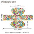 thumbnail image 7 of FKELYI Daisy Flower Print Tissue Box Cover PU Leather Texture Tissue Holder Squared Facial Paper Organizer Holder for Home Bedroom Living Room Tabletop Decor, 7 of 7