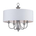 thumbnail image 1 of Maxim 10015WLSN Bongo 5-Light Pendant, Satin Nickel, 1 of 2