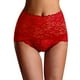 thumbnail image 1 of Gibobby Bragas elásticas para mujer Ropa interior moldeadora cuerpo encaje cintura alta sexy y moda para mujer （Rojo， L), 1 of 4