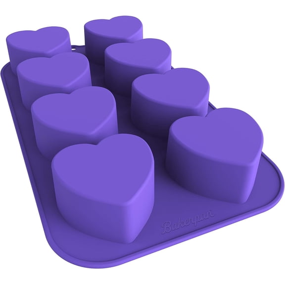 Silicone Heart Mold for Baking, Mini Cake Pan