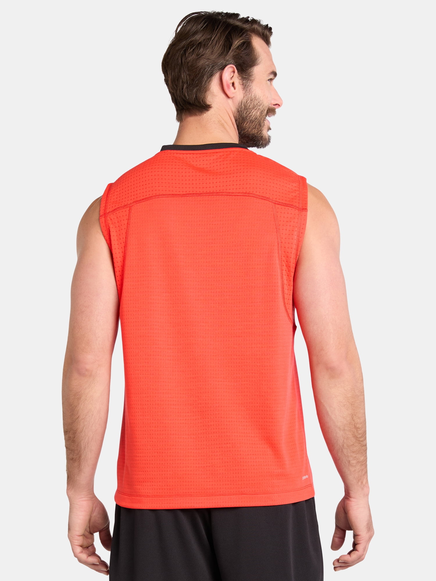 Athletic Works Men's and Big Men's Mixed Media Tank Top, Sizes XS-5XL
