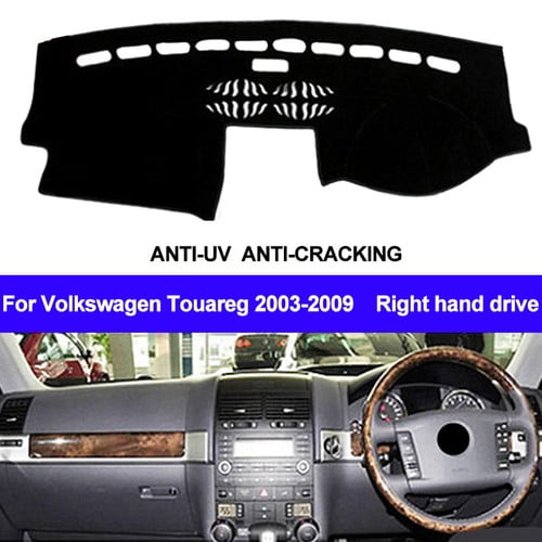 Leather Dash Mat Dashboard Cover For Volkswagen VW Touareg 2003-2007-2009 Right Non-Slip Sunshield Protector