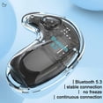 thumbnail image 3 of Auriculares invisibles para dormir Mini auriculares Bluetooth Auriculares verdaderamente inalámbricos Estéreo HiFi Música IPX5 Auriculares invisibles impermeables con estuche de carga, 3 of 7