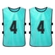 thumbnail image 5 of Chaleco 6PCS Kid's Football Pinnies Jerseys de fútbol de secado rápido Deportes juveniles Scrimmage Tomshoo Chaleco, 5 of 7