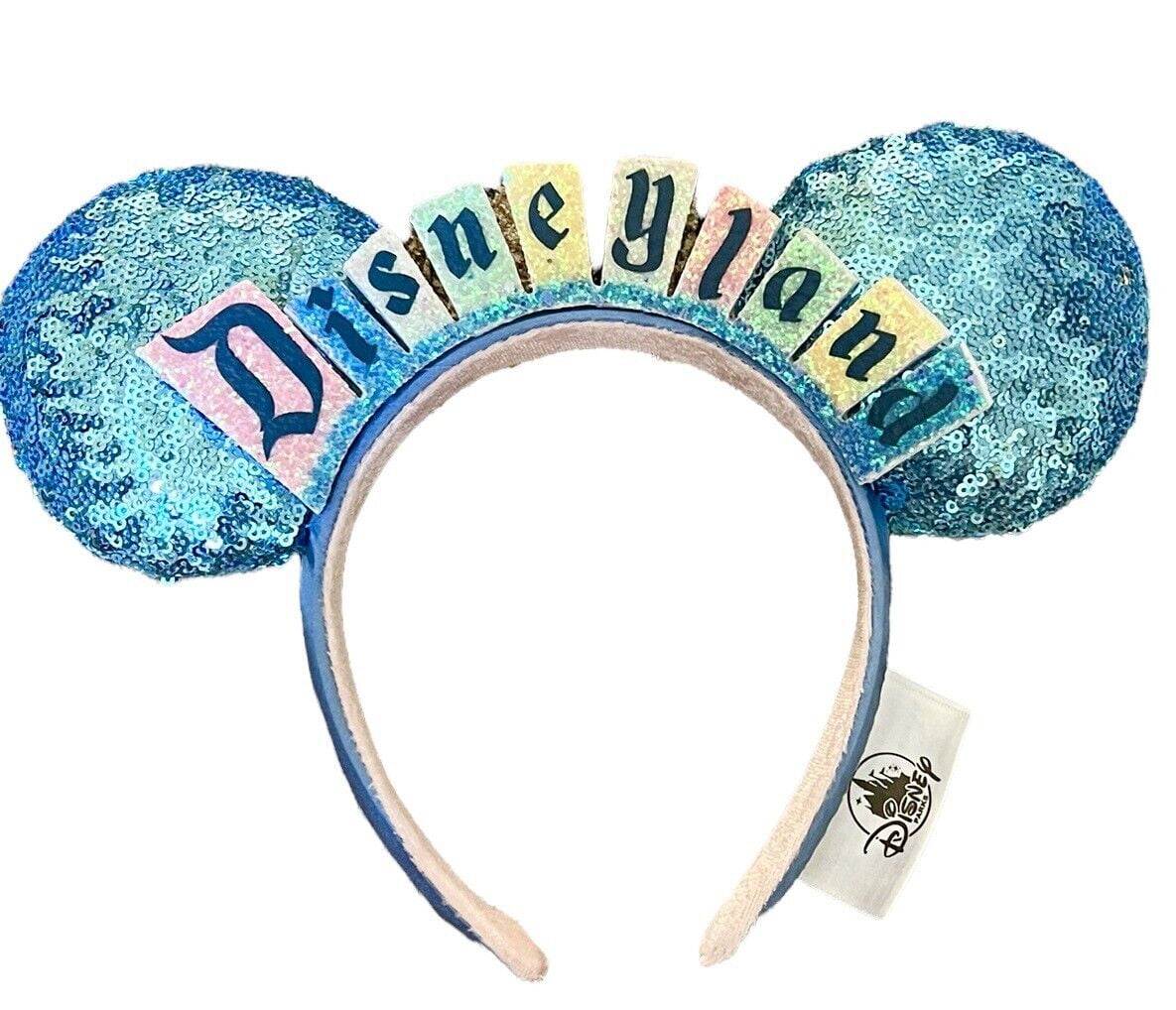 Disneyland Marquee Sign Headband 2021 Mickey Disney Ears Happiest Place New