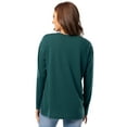 thumbnail image 3 of Saint Patrick's Day Women's Tee with Long Sleeves by Way to Celebrate, Sizes S-XXXL, 3 of 9