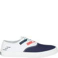 thumbnail image 2 of Sperry Men's Captain's CVO Prep Charter Stripe Sneaker, Navy/White , 11, 2 of 6