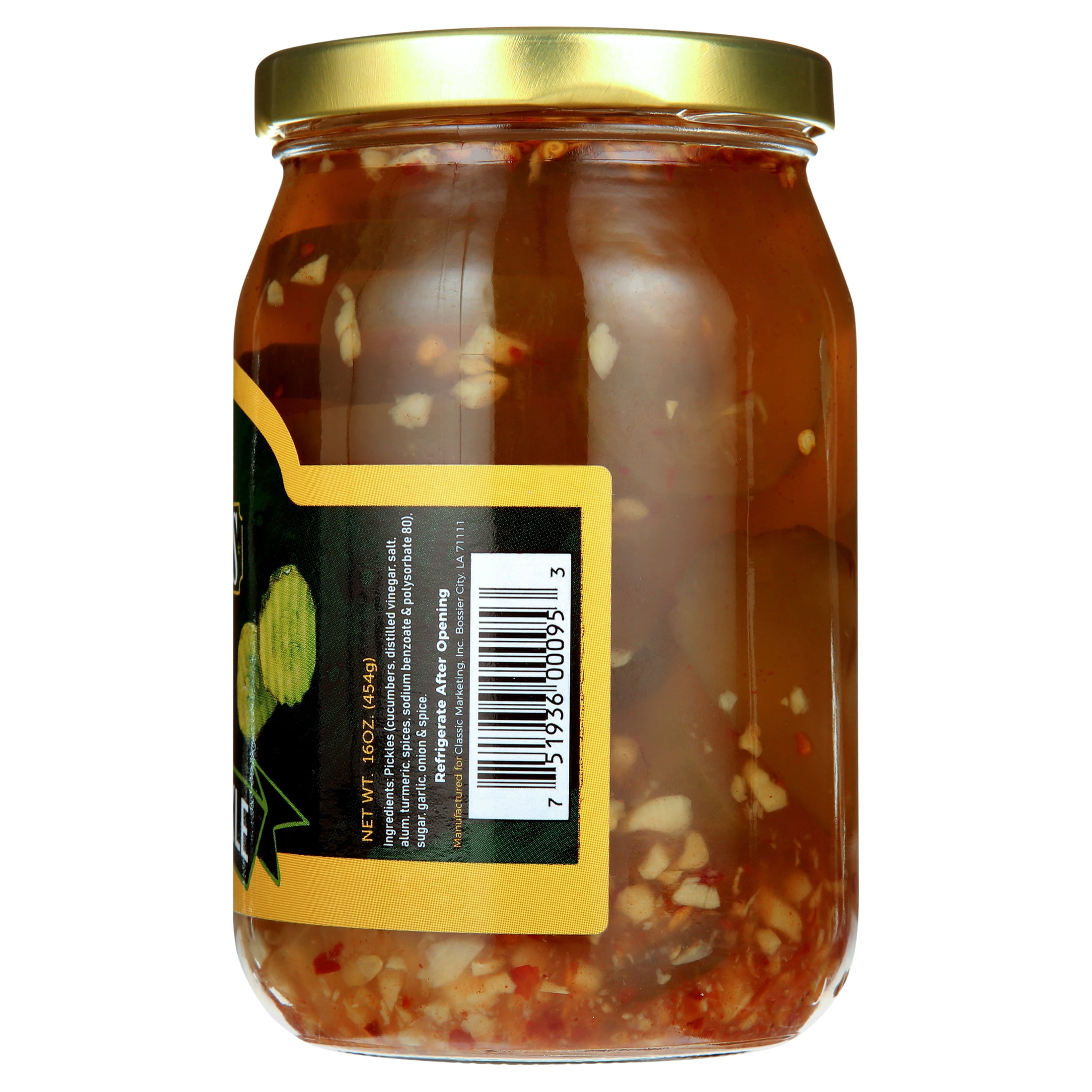 7Farms Cajun Pickle Chips, 16 oz