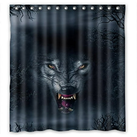 Bathroom With Walk In Closet Designs Ganma The Walking Dead Design Shower Curtain Polyester Fabric Bathroom Shower Curtain 66x72 inches ()
