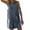 Blue, variant on GILIGEGE Women's Summer Sleeveless Romper Casaul Beach Vacation Loose Shorts Jumpsuit Overalls Outfits 2025 with Pocket Linen Overalls for Women Fashionable Cotton and Linen Pocket Jumpsuit Shorts