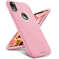 thumbnail image 1 of Liquid Silicone Case for iPhone XR, Shockproof Anti-Fall Protective case, Soft-Touch Finish of The Liquid Silicone Exterior Feels, Pink (iPhone XR case), 1 of 7