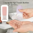 thumbnail image 3 of Juego de subembotellado de silicona de 6 piezas, botella de viaje para exteriores, 3 of 5