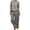Grey, variant on Women'S Linen 2-Piece Set, Plus Size, Casual & Business Casual Summer Outfits