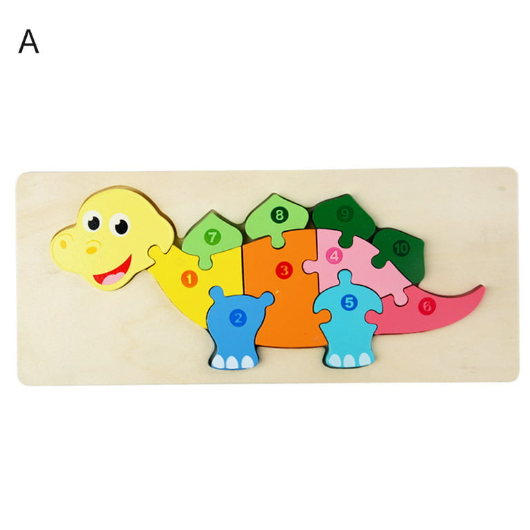SHIERDU Wooden Puzzles for Kids, Toddler Number Puzzle, Old Wooden Dinosaur  Puzzles and Animal Jigsa…See more SHIERDU Wooden Puzzles for Kids, Toddler