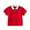 Red, variant on WOYY Toddler Boys Casual School Polo Shirt Solid Color Short Sleeve T-Shirt, Sizes 1-6