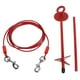 thumbnail image 4 of Kit de anclaje a tierra para perros, estaca para atar perros, ancla para perros resistente, durabilidad extendida, 4 of 9