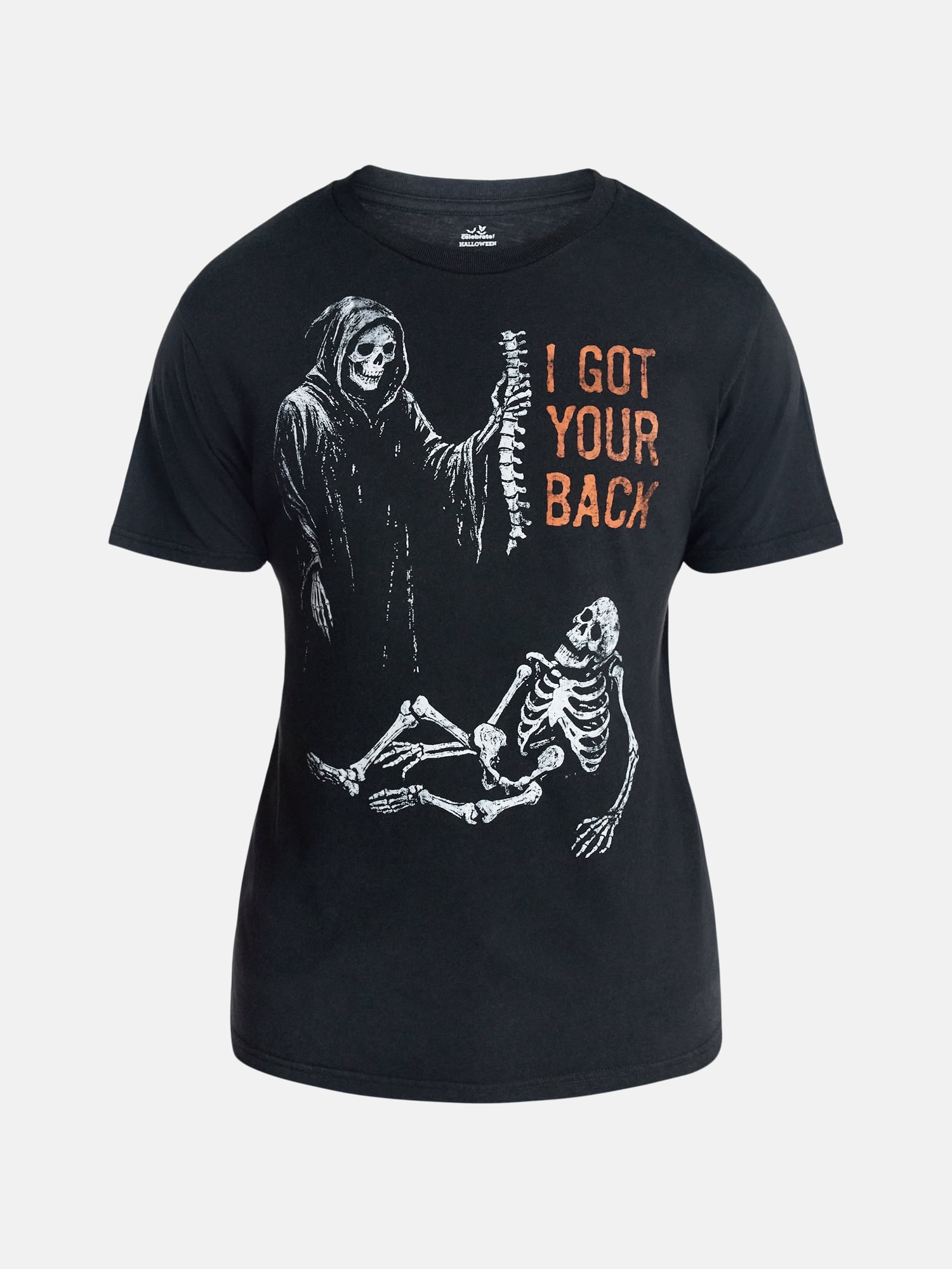 Halloween Men's Back Breaker Graphic Tee from Way to Celebrate, Sizes XS-4XLT