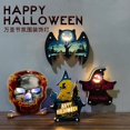thumbnail image 1 of Halloween Decorative Mood Night Lights Pumpkin Lantern Holiday Decorations, 1 of 1