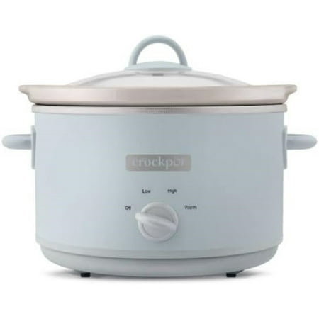 Crock-Pot Design Series 4.5 qt -Crock Light Blue Slow Cooker