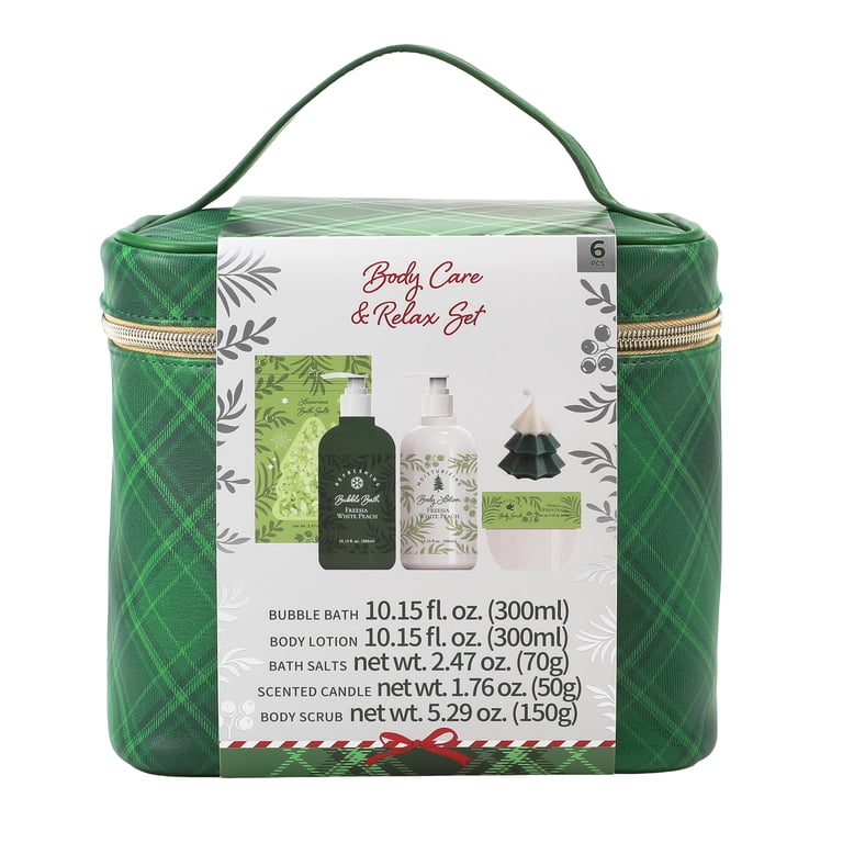 Body Care Portable Travel Set for Women, Relax and Care Set with