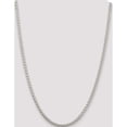 thumbnail image 5 of Sterling Silver 4mm Round Spiga Chain (24 X 4) Made In Italy qsp150-24, 5 of 5